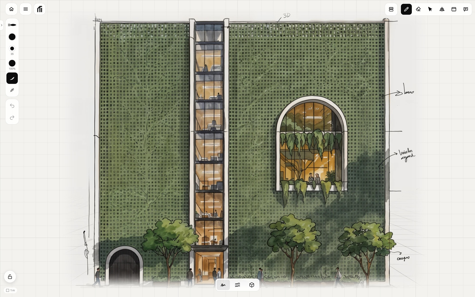 Morfo Sketch · fachada